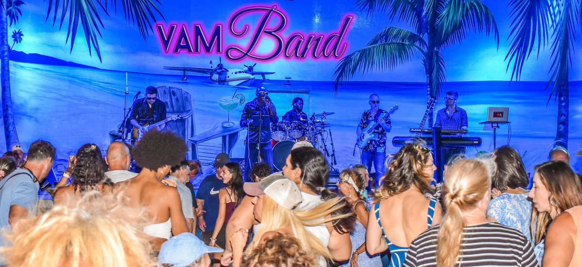 Hollywood Beach!!!! ➡️ Last night was amazing!! this was BY FAR OUR BEST SHOW YET!!! Feeling the love 💯%, and we have so much gratitude! 💃🏼🎶🕺🏽Come see us again soon! We’ll be back at the Bandshell on 11/13 &amp; 12/4! See VAMband.com for full schedule #VAMbandLive