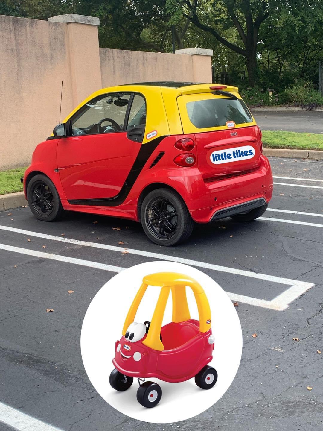 Little tyke cheap smart car