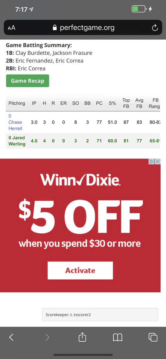 Midland Baseball Cincinnati Premier tweet media