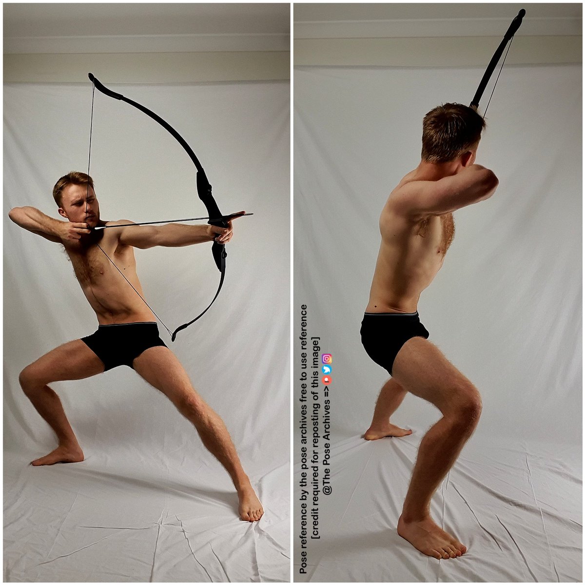 theposearchives's tweet photo. New poses!✏ Some more drawn poses and some casual poses🏹 https://t.co/N8GLyqadXP