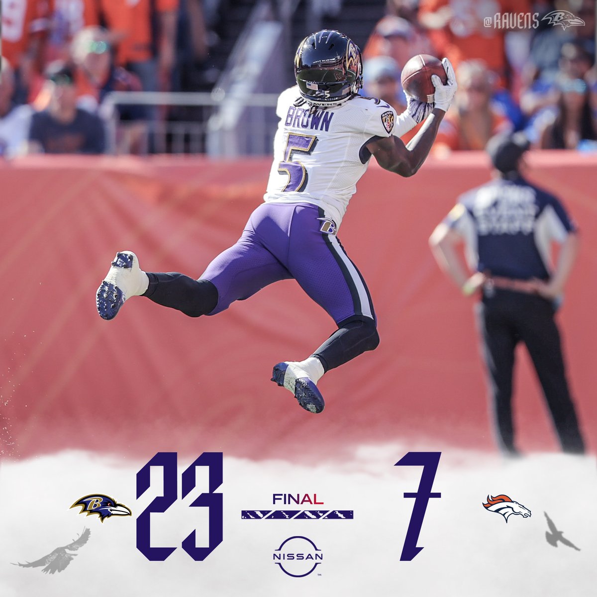 Ravens's tweet image. RAVENS WIN‼️‼️