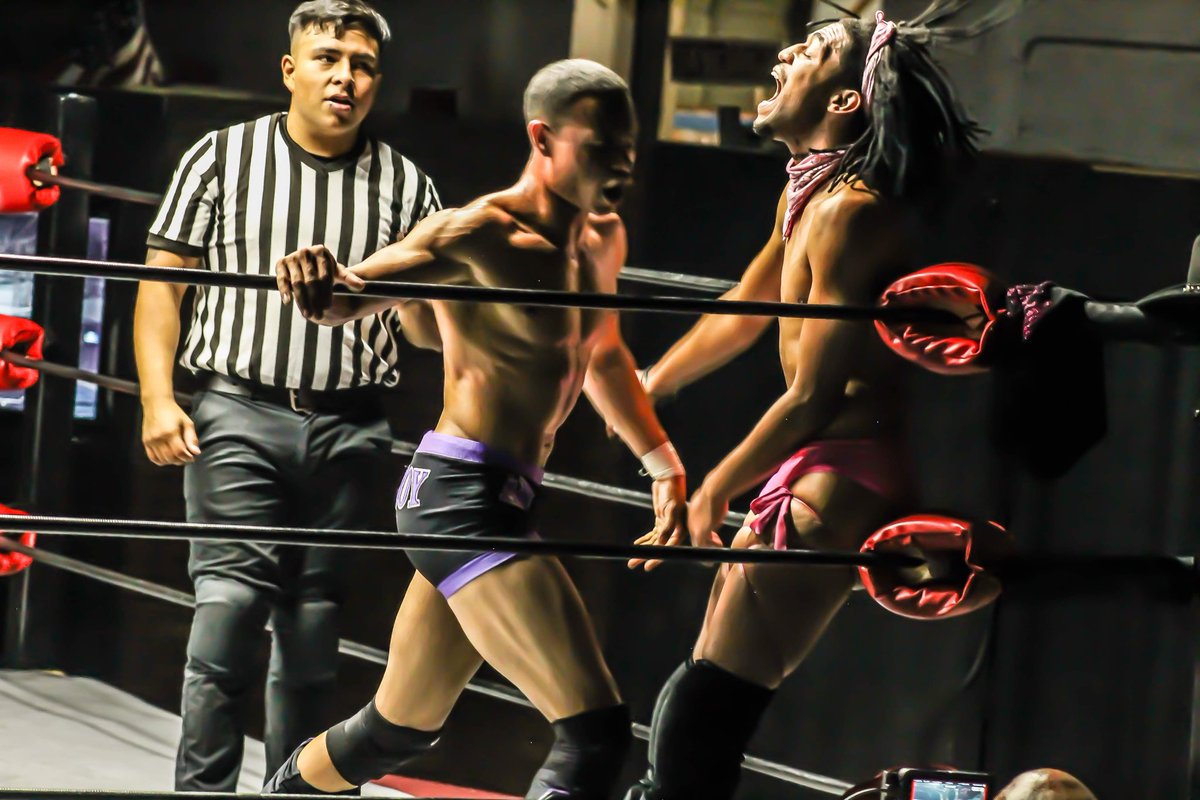 real_alexbryant's tweet photo. Last night was easily the best match of my career! Getting to write chapter 2 with The Pink Prince definitely stole the show! #ThankYouProWrestling #RingWarsCarolina #IndyWrestling #ThePlayboy 🤘🏽💪🏽😎🔥 https://t.co/ac0f1btSrO