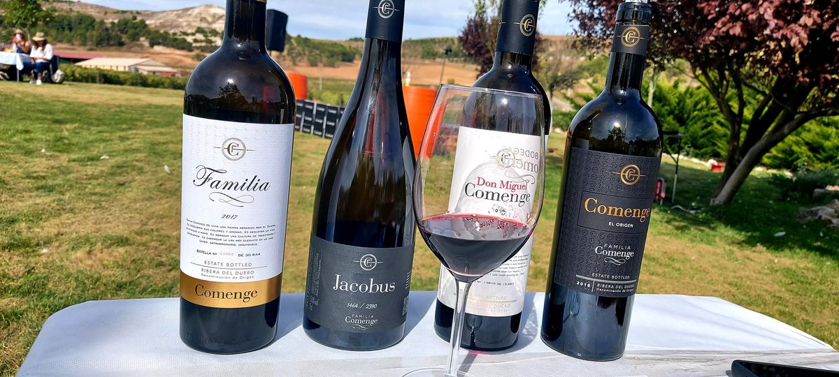 Fiesta de la Vendimia en <a href="/ComengeBodega/">Comenge Bodega</a>. Un entorno excepcional en <a href="/DORibera/">Ribera Del Duero</a> entre castillos y viñedos donde el enólogo <a href="/rafaelcuerda/">Rafael Cuerda</a> nos presentó sus elaboraciones. Gran día!!
Blog De Bodegas con la Bruja Viri debodegasconlabrujaviri.com
<a href="/RutaVinoRibera/">RutaVino RiberaDuero 🍇</a> #vinos #bodegas #enoturismo