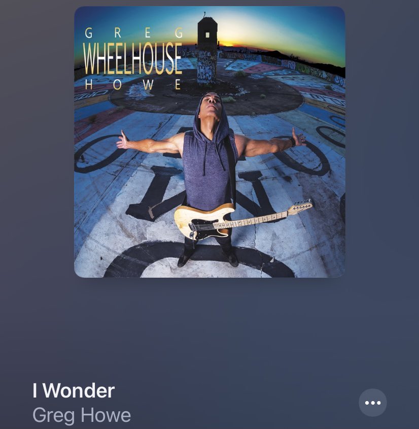 DammitDan87's tweet photo. @AppleMusic knows what I like and what I need to hear. Apparently I haven’t listened to enough @greghoweguitar, but that has changed!!!! https://t.co/RoPVYeI3FV