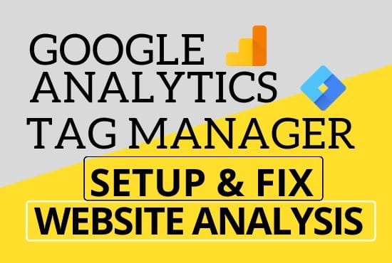 I will setup google tag manager analytics facebook pixel and ads conversion tracking
fiverr.com/share/DdEl6D
#googleanalytics #analytics #googletagmanager #tagmanager #analytics4