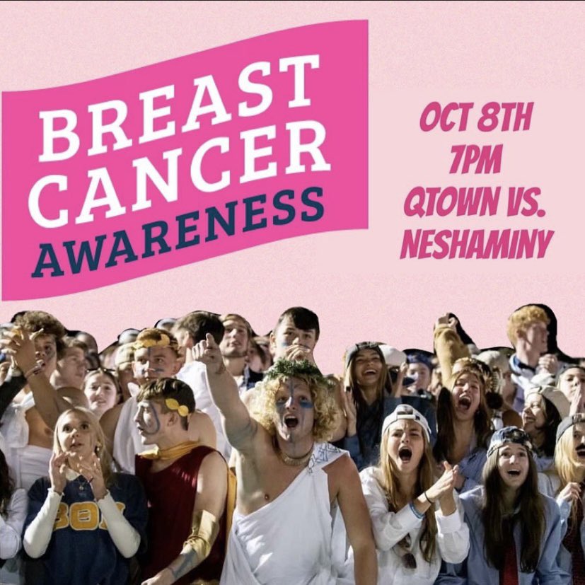 QCHS student section tweet media