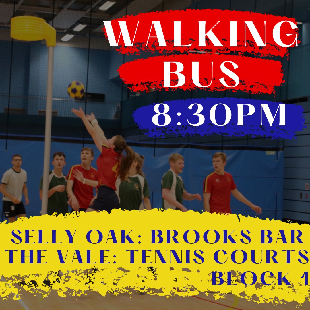 MONDAY TRAINING

Tomorrow we will be doing walking buses from the vale (tennis courts block 1) and selly oak (brooks bar - by bournbrook sports pitches) to training at harborne academy!

If you have any questions please message us ❤️💛💙