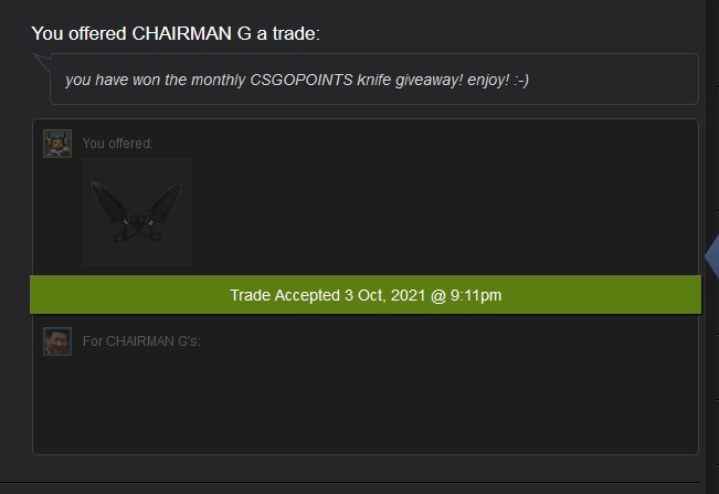 CS:GO Knife Giveaway