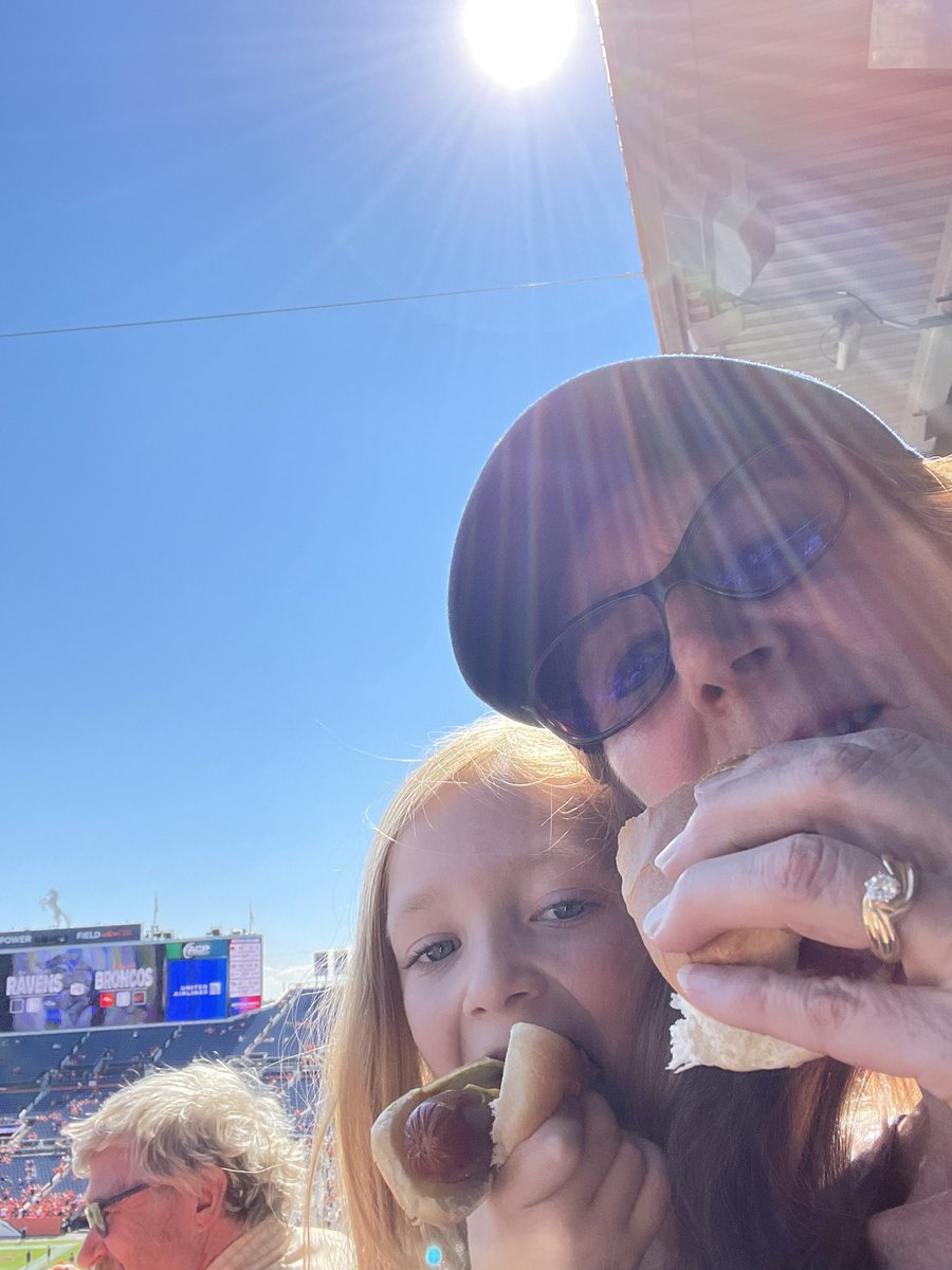 #BALVSDEN first game ever for this little one