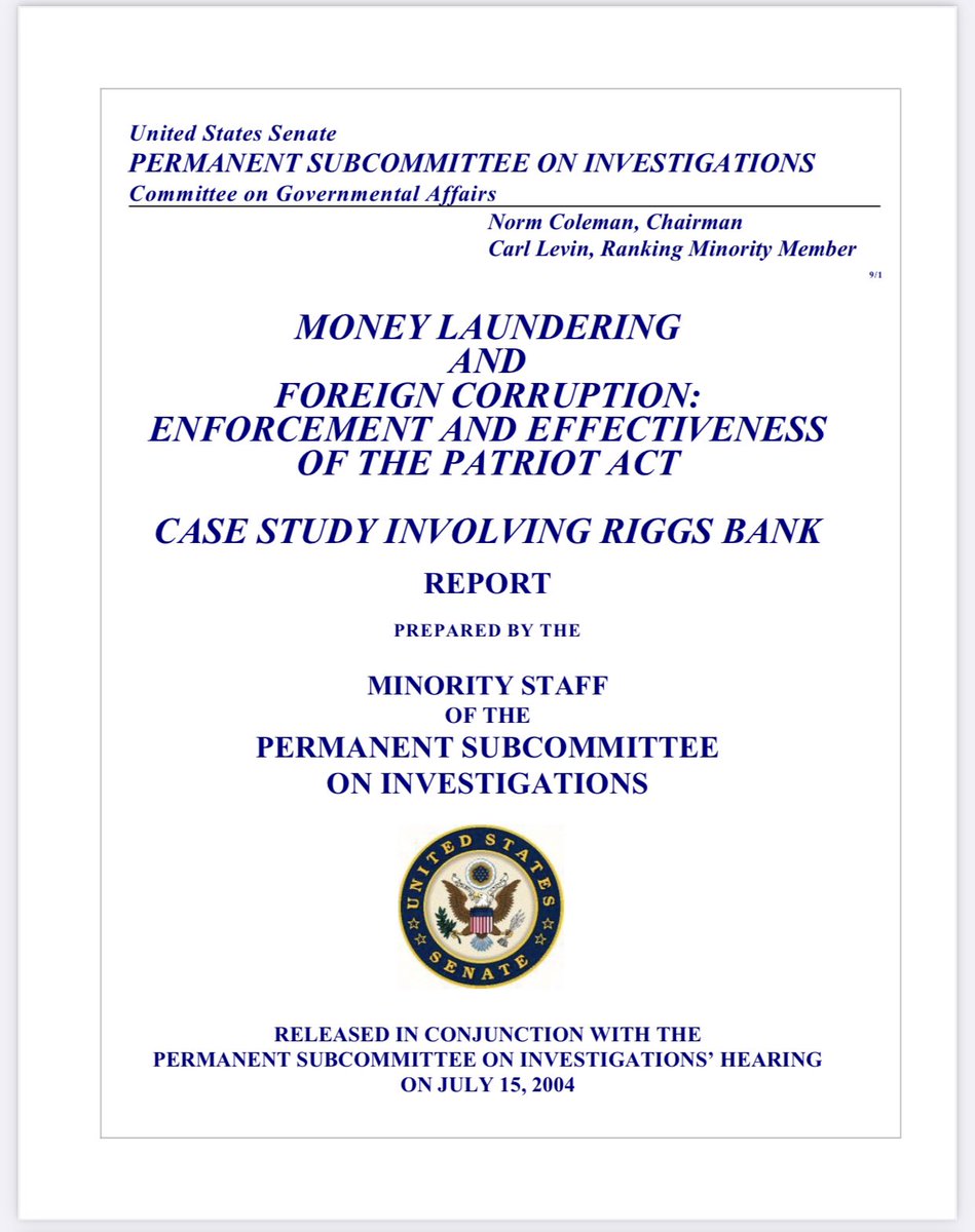 DJefferiesDC's tweet photo. @washingtonpost @politico @R_Allbritton See the U.S. Senate report here. 3/https://t.co/pRrGifXlou https://t.co/9cVUWqA1RN