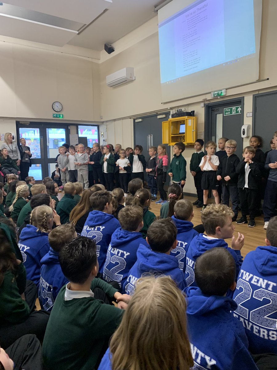 Harvest festival, led by Year Two. Amazing performance by the children and amazing work by the teachers