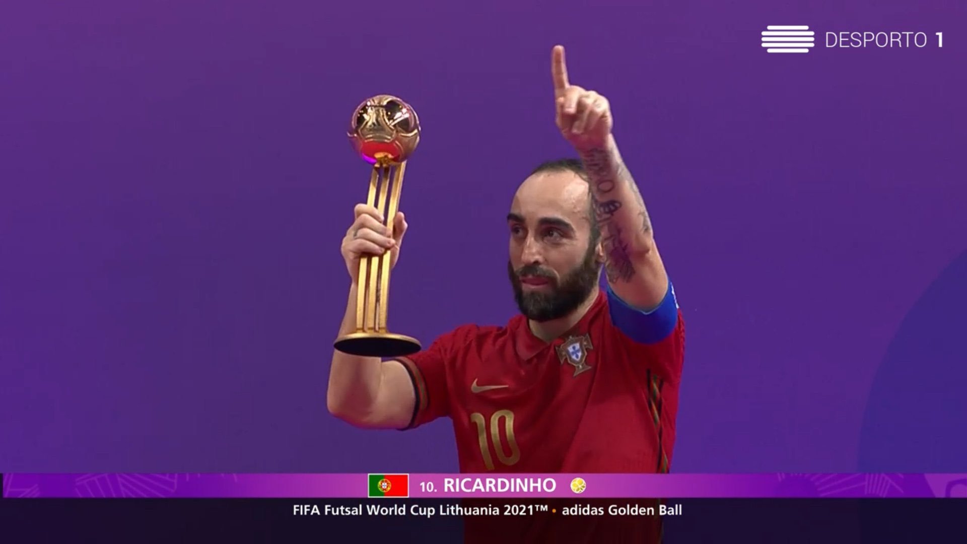 Ricardinho volta a ser eleito o melhor jogador do mundo – Desporto