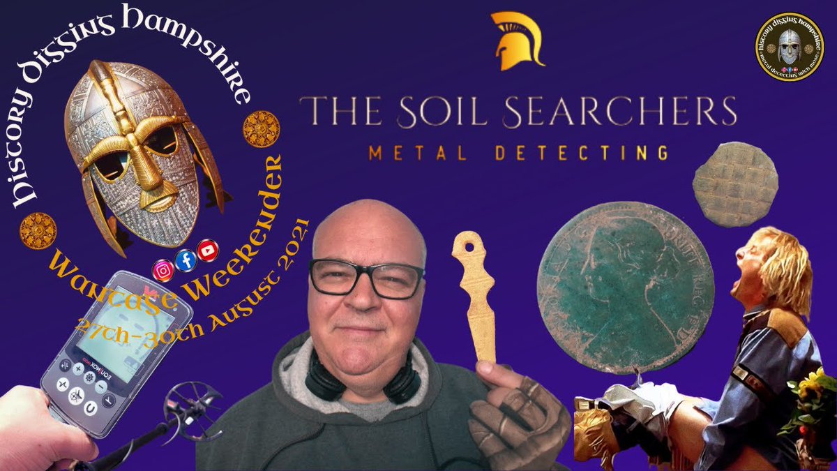 New upload - "Soil Searchers - Wantage Weekender August 21- Minelab | Equinox 800 | Metal Detecting UK | Target ID"

Watch Now: youtu.be/UGRlsnZwvzc

(Posted via TubeBuddy.com)