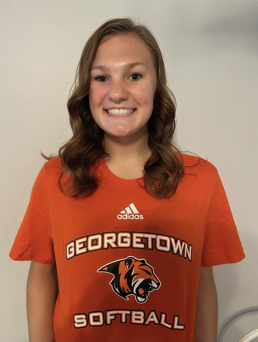kelsiehill171's tweet photo. I would like to announce I will be continuing my academic and athletic career at Georgetown College. Thank you to my parents, coaches, family, and friends. Can’t wait to be a tiger! 🧡🤍 https://t.co/khwjKPSaWP