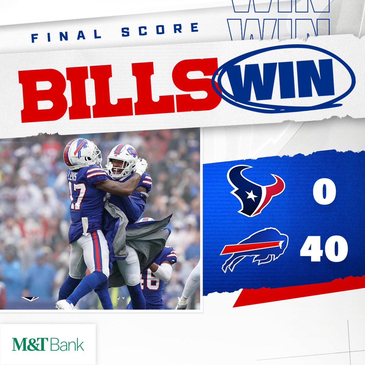 BuffaloBills's tweet image. SHUTOUT WIN!

#HOUvsBUF | #BillsMafia