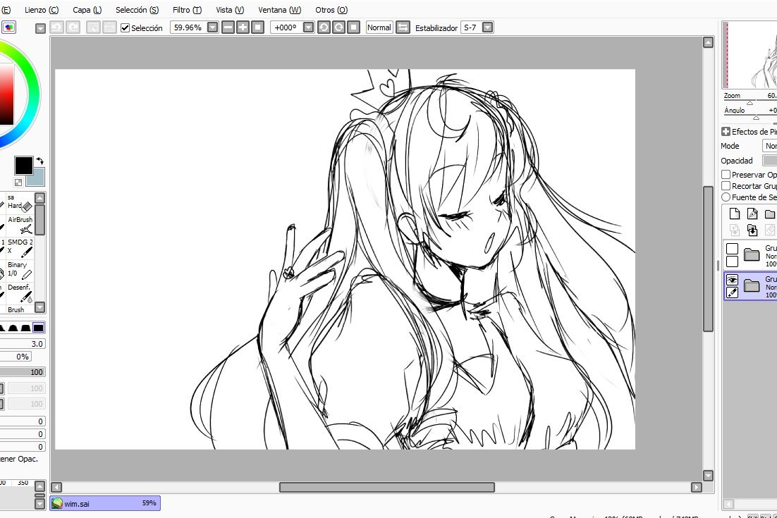 SofthyK's tweet photo. Miku redraw wip ＼(＾▽＾)／ https://t.co/AzTDAXctXp