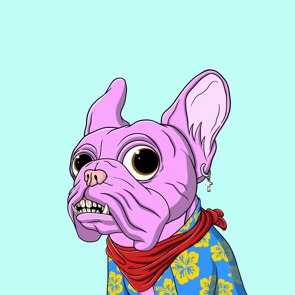 dillanomedina5's tweet photo. @saintedcrypto Fancy frenchies my guy look no further @fancyfrenchnft 

 New royalties program just launched paid out every Friday. https://t.co/5bUvJOQYYY