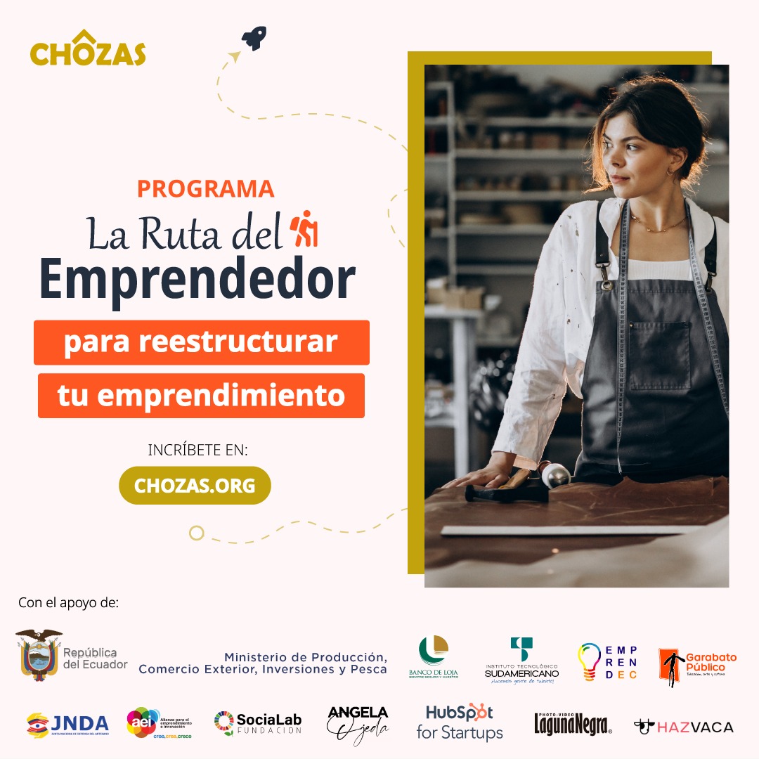 🙈 Feliz y con todas las ganas de empezar La Ruta del #Emprendedor, un programa creado para ayudar a negocios y emprendores.  chozas.org/la-ruta-del-em…
