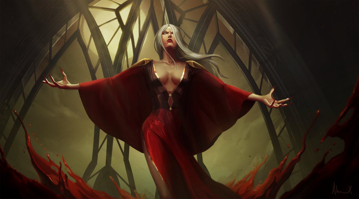DesignUrniverse's tweet photo. "You don't deserve my blood"   #Castlevania #Carmilla https://t.co/n2NJIE6kK3