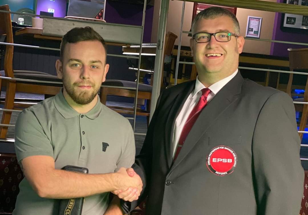 English Partnership for Snooker and Billiards (@epsbofficial) on Twitter photo ๐ CHAMPION | What a fantastic performance from Oliver Brown as he won today's EPSB Open Series event at <a href="/CueballDerby/">Cueball Derby</a>
Brown made breaks of 140, 102 and 101 on his way to victory, which culminated in a 3-0 final win over recent professional Brandon Sargeant.
#EnglishSnooker ๐ด๓ ง๓ ข๓ ฅ๓ ฎ๓ ง๓ ฟ ๐ CHAMPION | What a fantastic performance from Oliver Brown as he won today's EPSB Open Series event at <a href="/CueballDerby/">Cueball Derby</a>
Brown made breaks of 140, 102 and 101 on his way to victory, which culminated in a 3-0 final win over recent professional Brandon Sargeant.
#EnglishSnooker ๐ด๓ ง๓ ข๓ ฅ๓ ฎ๓ ง๓ ฟ