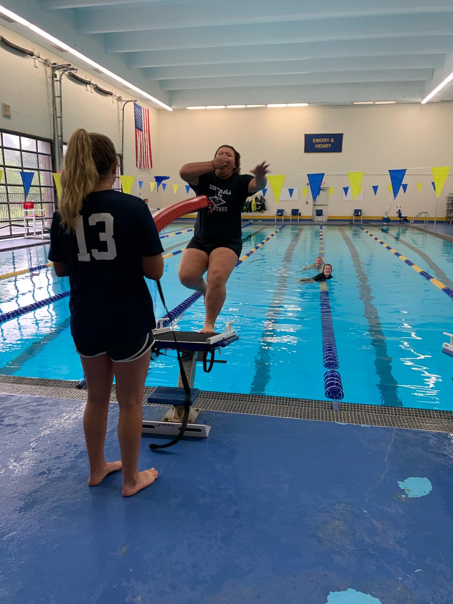 Had some fun in the pool before fall break! Congratulations to <a href="/grace_harper__/">Grace Harper</a> for winning our team Sink or Swim Competition!! She knows her song lyrics!!