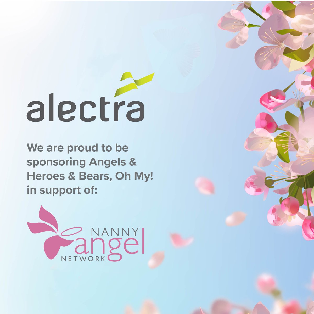alectranews's tweet photo. We are proud to support @nannyangels family friendly event ‘Angels and Heroes and Bears Oh My!’. Contributions will be directed towards providing free, specialized childcare to help lessen the impact of cancer on families. #nannyangels #anglesandheroes https://t.co/kvvugsRWMU