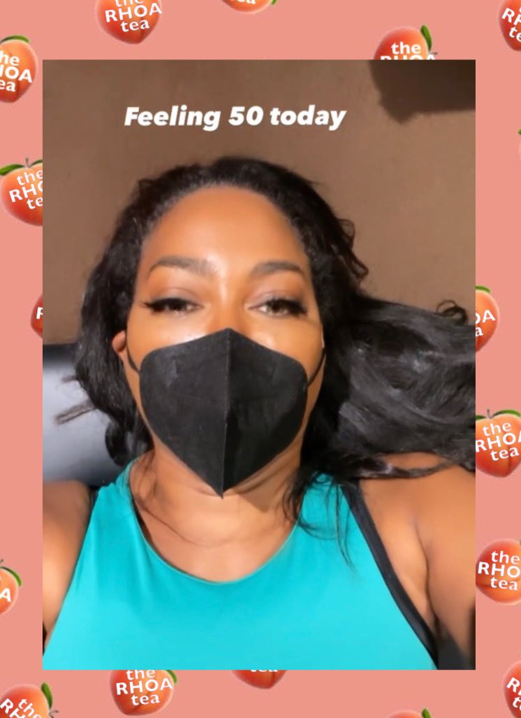 THE RHOA TEA🍑☕️ on Twitter "Kenya saying she’s feeling her age today!😩