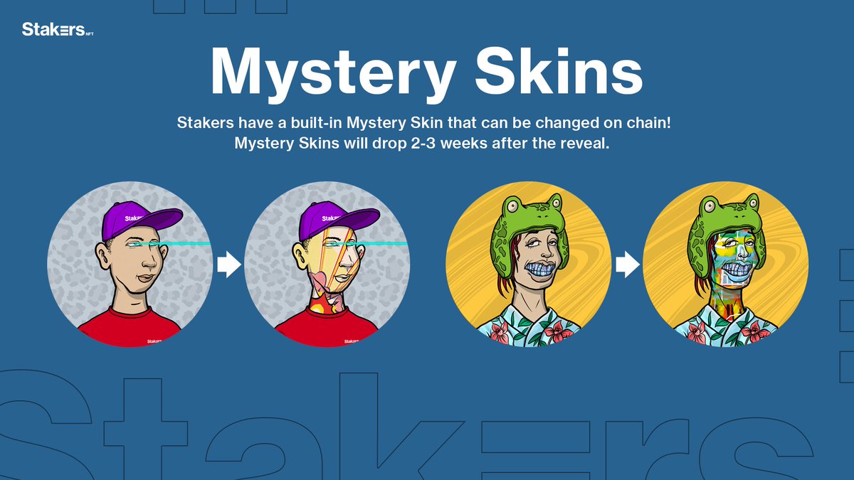 🚨Public Mint Is Now Open!🚨

Each Staker comes with a Mystery Skin, which will change the aesthetic and rarity. 🔥🚀

stakersnft.com

#NFTdrop #NFT #NFT #NFTCommunity