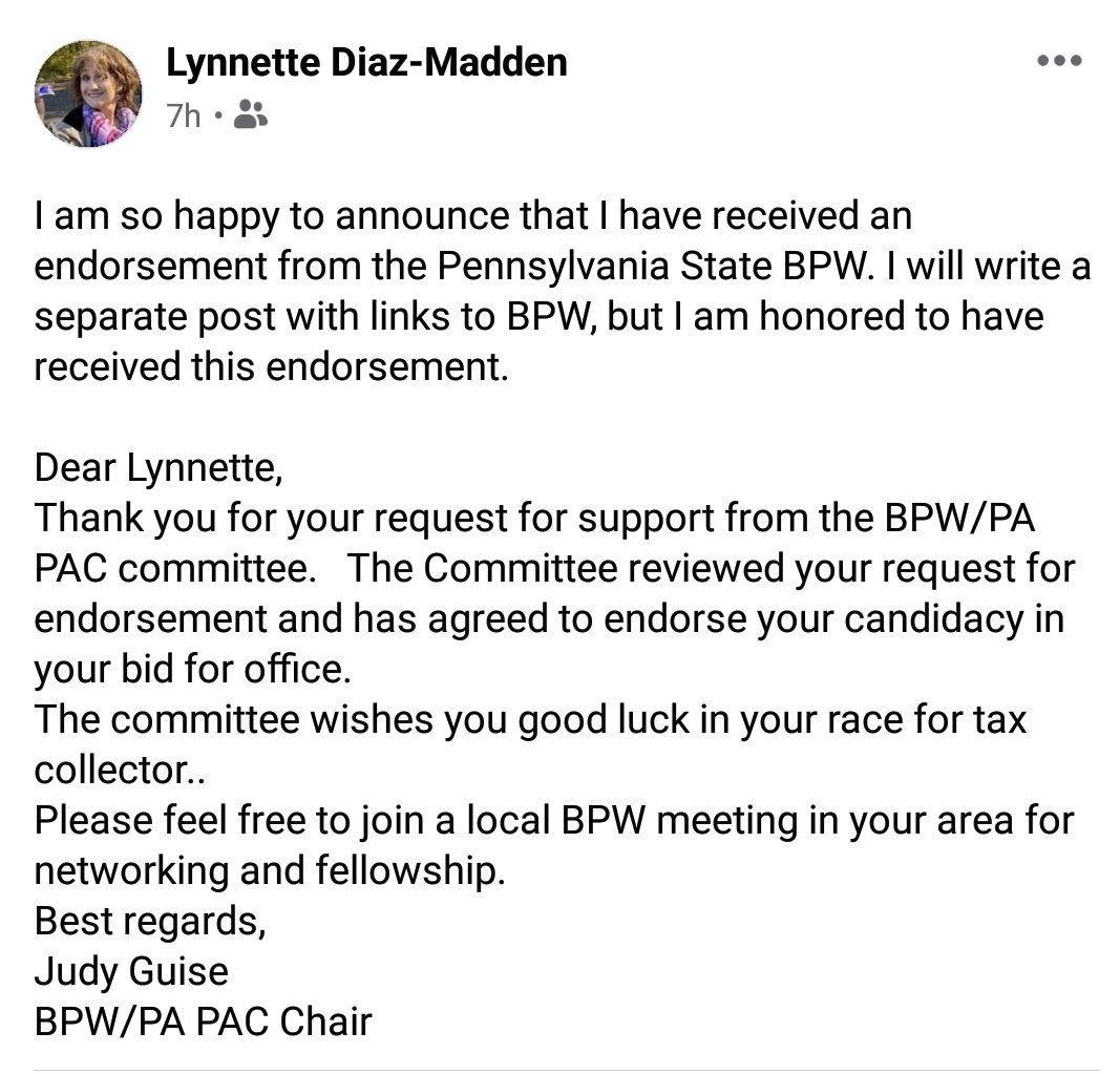 Madden for East Greenville Tax Collector (MaddenForEGTax) Twitter