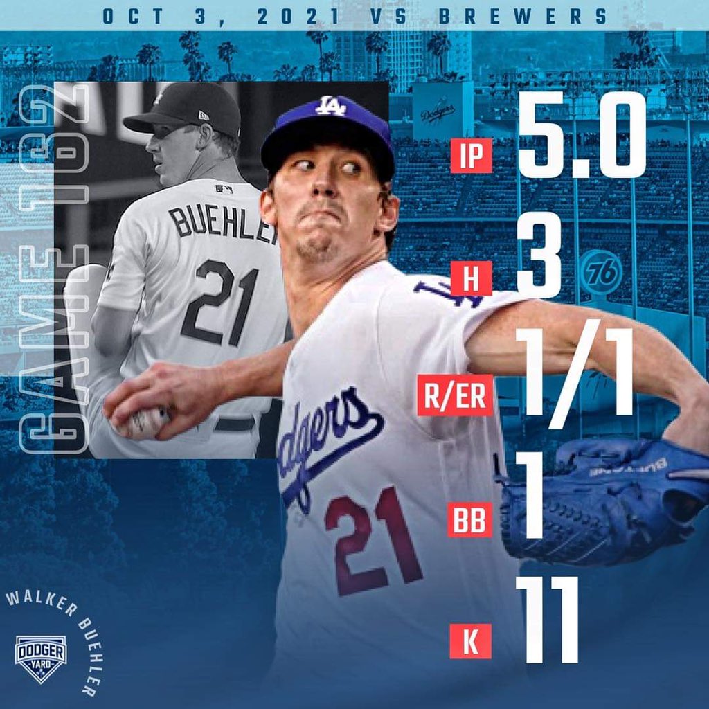 [分享] 今日 Walker Buehler