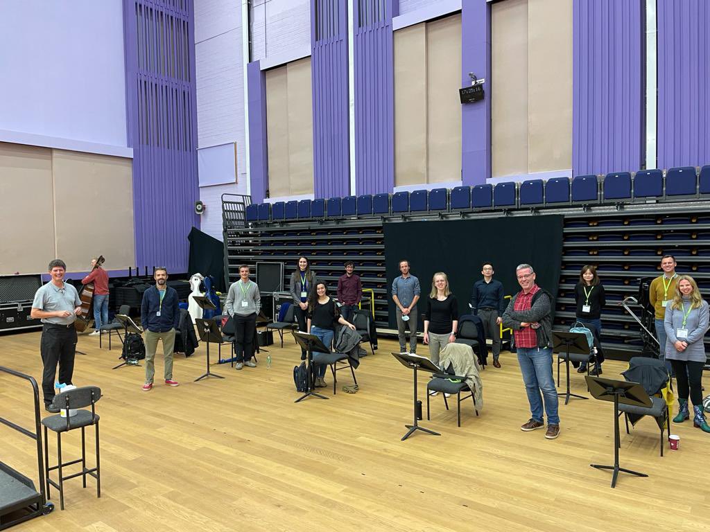 1/2.. Thanks @BBCPhilharmonic & #OmerMeirWellber for a great session on #Tchaik6 this afternoon. Lucky @rncmlive students getting to conduct this at the end of Week 1 of term….