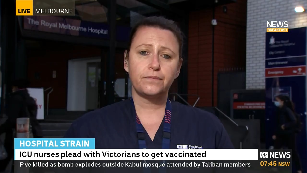 News Breakfast on Twitter "ICU nurse Michelle Spence from Royal