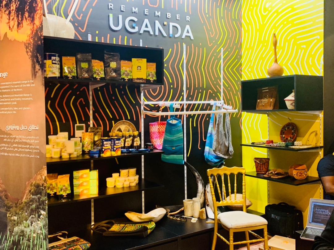 date_africa's tweet photo. 🇺🇬Uganda : Uganda will be exhibiting at the Expo showcasing a number of investment opportunities and marketing Uganda as the best tourism destination. A number of beautiful items at display at the Ugandan stall Dubai 2020 Expo.
#utdauganda #utdainfo #utdatourism https://t.co/qR3kNI8PHs