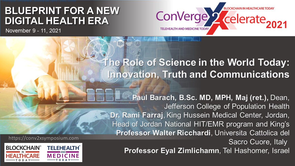 THMToday's tweet photo. The Role of #Science in the World Today:
Only at #ConV2X, Nov 9-11
Register NOW at https://t.co/OYBGQ2Lq5m
#scientificresearch #peerreview #COVID19 #TruthMatters @Science_Open @DOAJplus @STMAssoc @PubTrend @Scopus #virtualevent #datascience #researchprovenance @WHO_Europe @UNDP https://t.co/BZ84B1VfKY