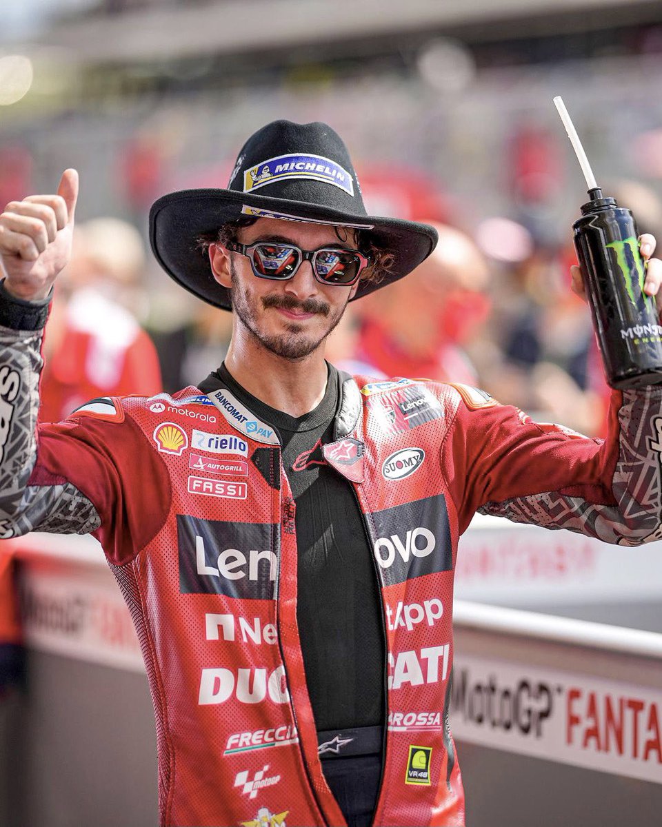 PeccoBagnaia's tweet photo. Race: P3 
It was a very difficult race, it was impossible for me to do better than this.
Now for the last burger 🍔 and then back to talk about Piadina.
I would like to thank Jack, because yesterday and today he did something that few people would do. Thanks mate @jackmilleraus https://t.co/tOdyQ7Ywoa