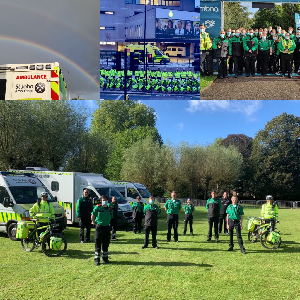 Weston to Basingstoke, Chester to London and all of the stadiums in between! 

Huge thank you too all @stjohnambulance people for supporting the #ReturnToEvents accross the whole country this weekend. #TeamSJA #BeSeenInGreen