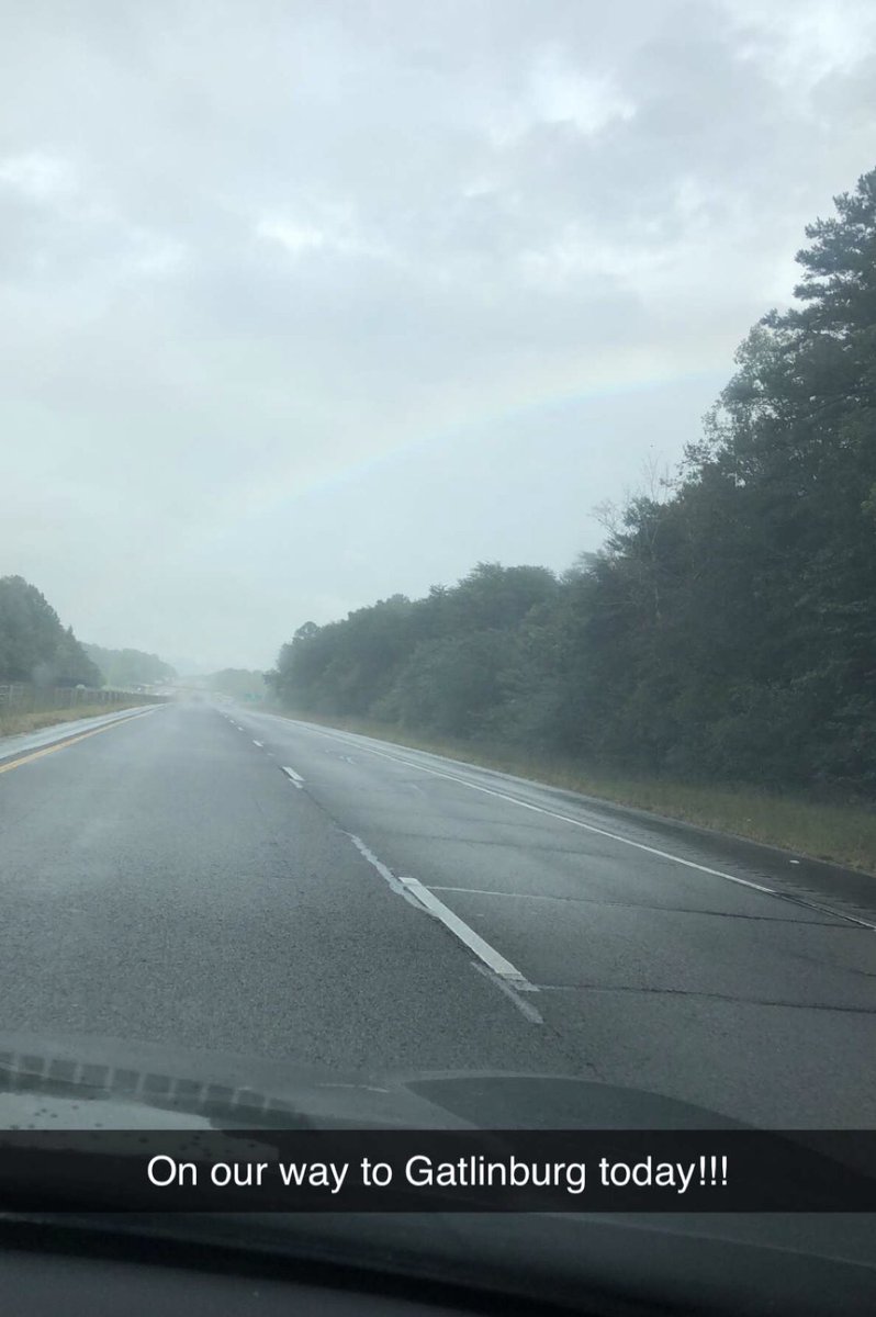 babrowning0517's tweet photo. @Jim_Schmidt416 @josephpetito @Nikischmidt927 @TaraPetito I am on my way to TN from FL and saw this rainbow I immediately thought of gabby . I am so sorry for your families loss!! #justiceforgabby https://t.co/EuitwrXCck