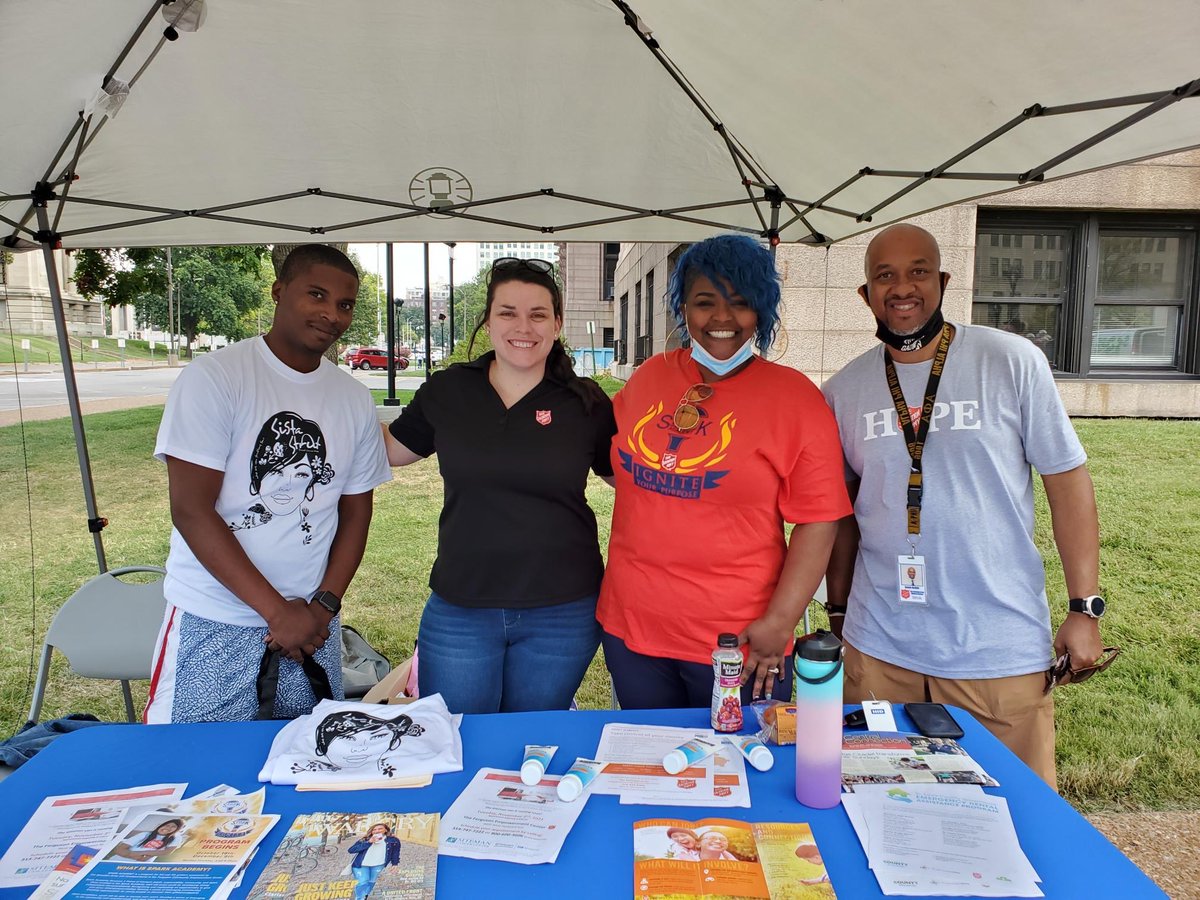 SalArmySTL's tweet photo. We would like to thank @SistaStrutSTL for having us yesterday! The Salvation Army is proud to sponsor such a wonderful event through our Pathway to Health Program. #salvationarmy #BreastCancerAwarenessMonth #sistastrutstl #breastcancerwalk #pathwaytohealth https://t.co/Zs9XO7MkAZ