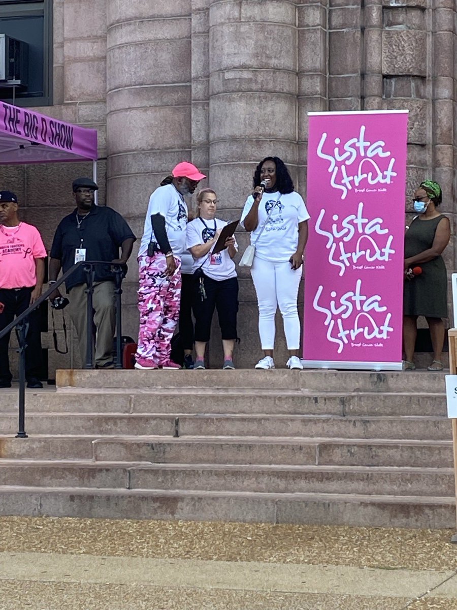 SalArmySTL's tweet photo. We would like to thank @SistaStrutSTL for having us yesterday! The Salvation Army is proud to sponsor such a wonderful event through our Pathway to Health Program. #salvationarmy #BreastCancerAwarenessMonth #sistastrutstl #breastcancerwalk #pathwaytohealth https://t.co/Zs9XO7MkAZ