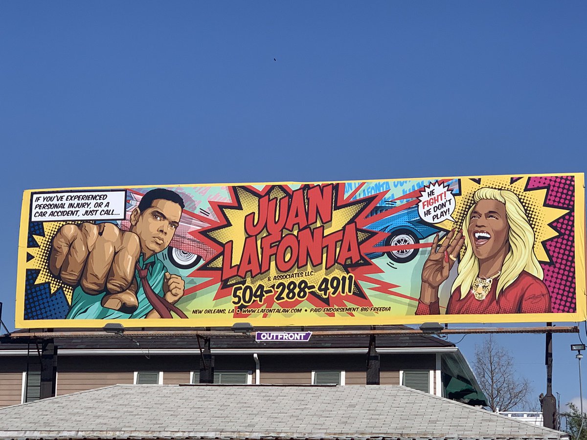 phuczer's tweet image. All businesses could learn a little about marketing from Juan Lafonta #nola