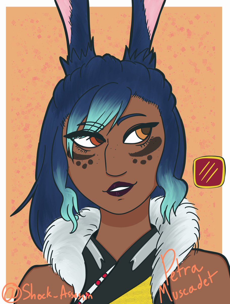 Shock_Assassin's tweet image. #OC_tober day 3: Petra, another #ffxiv warrior of light

#FFXIVART #viera #ffxivoc #ffxivwol #FF14