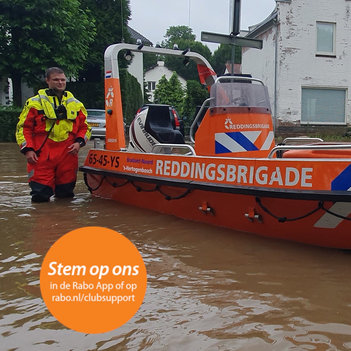 Wij doen mee met Rabo ClubSupport! Kunnen wij op jouw stem rekenen? Stem nu direct in de Rabo App of online op rabobank.nl/clubsupport #RaboClubSupport #decooperatieveRabobank #Reddingsbrigade