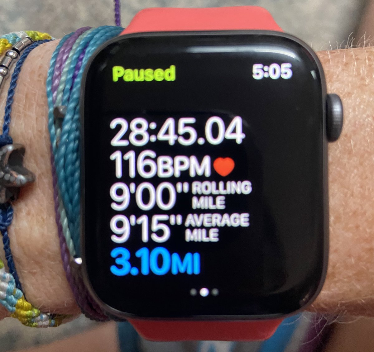 Couldn’t make today’s D45 5K Fun Run due to a scheduling conflict, so I completed it virtually this evening. Shoutout to <a href="/D45VillaParkPTA/">VillaParkCouncil PTA</a> for organizing such a great event for our <a href="/D45Schools/">School District 45</a> students, families, and staff. #JAJaguarsROAR #d45strong