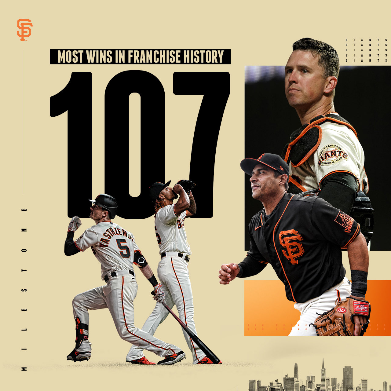 SFGiants on X: For the first time in the 138-year history of the