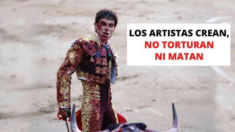 En 🇵🇪 la tauromaquia no es considerada cultura por el <a href="/MinCulturaPe/">Ministerio de Cultura del Perú</a>, sin embargo los toreros son considerados en la Ley del artista.
Esta incoherencia debe terminar!

👩🏻‍🎨 Los artistas crean, no torturan ni matan🗡🩸

#LeyDelArtistaSinToreros
<a href="/MinCulturaPe/">Ministerio de Cultura del Perú</a>
<a href="/Ciro_GalvezH/">Ciro Alfredo Gálvez Herrera</a>
@UnescoPeru