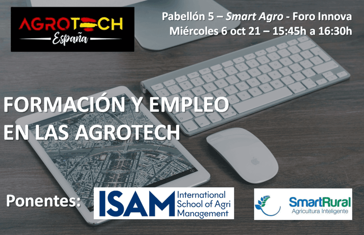 Si quieres atraer talento a tu #AgroTech o empresa #Agro, tienes que venir a <a href="/FruitAttraction/">Fruit Attraction</a> y ver la Mesa Redonda con Sergio Rodríguez, CEO de <a href="/Smart_Rural/">SR 🍇🍏🍈</a> y Germán Fernández de @ISAMeducation.

Registro gratis:
seguro.ifema.es/ControlUsuario…

Código:
FA210001777KM

#AgroTechEVENTOS