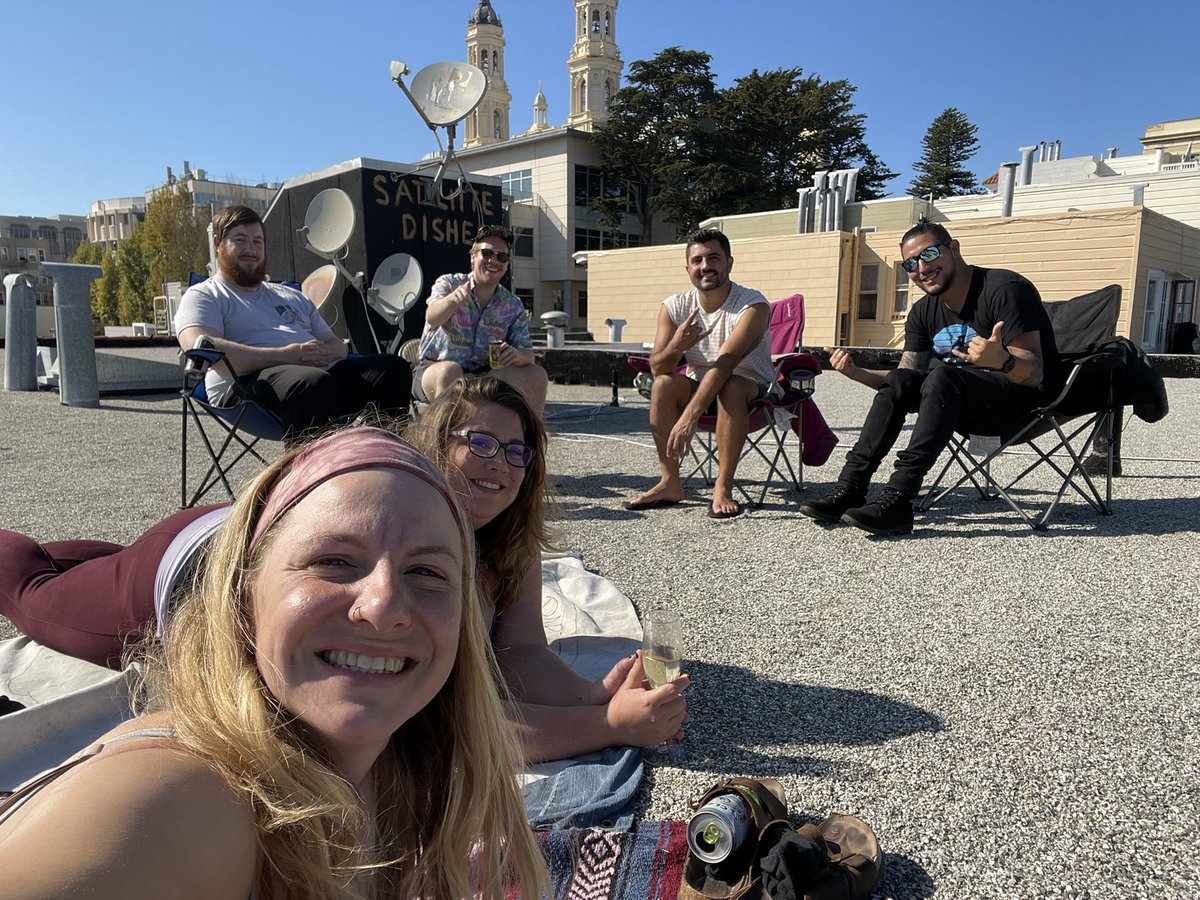 meghanbender's tweet photo. Tuning in from the roof for #hsblive , perfect weather (as always for HSB) https://t.co/BkfOd3x48e