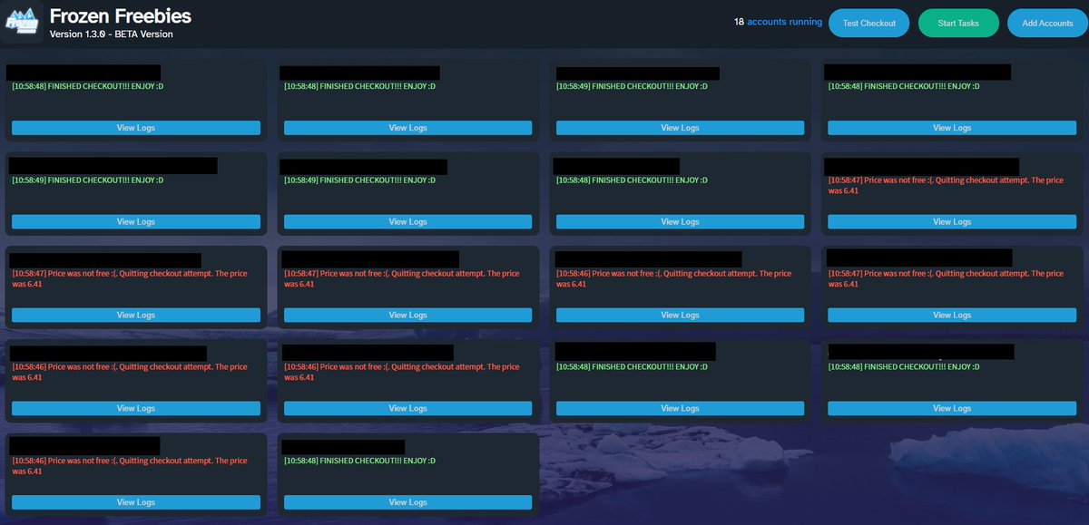 Frozen Freebies tweet media