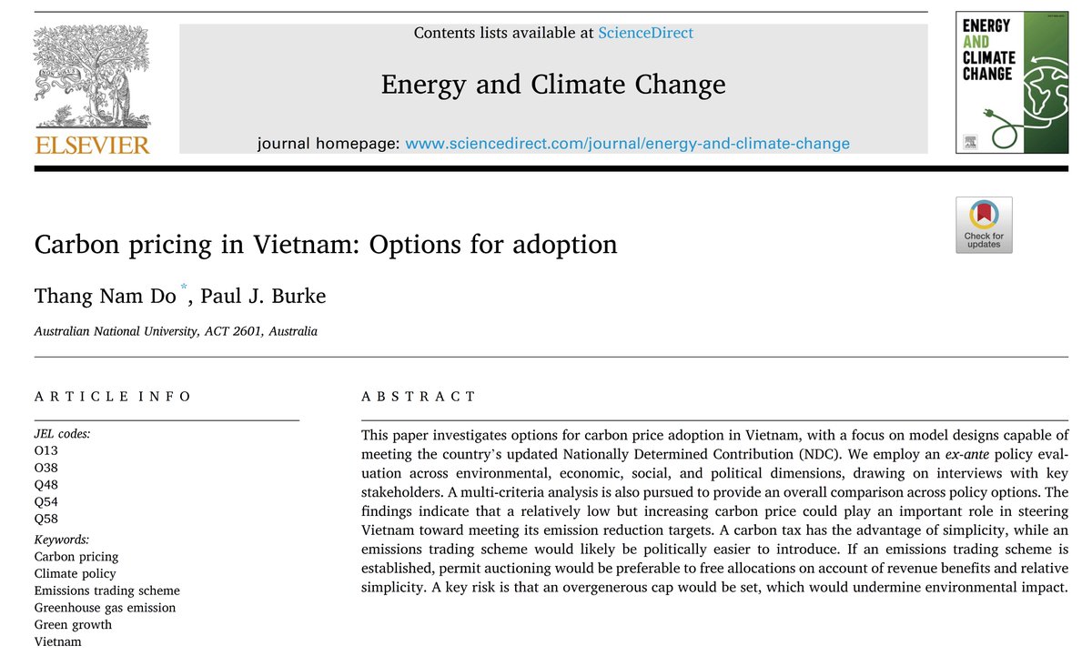 New paper on carbon pricing potentials in Vietnam:

authors.elsevier.com/a/1drOK9UFTa2P…

with @donamthang09