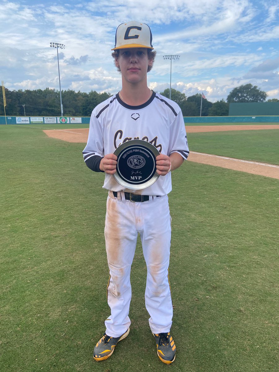 PGBA_NC_SC's tweet photo. Congrats to the @CanesSouth 16U Payne on winning the 2021 PGBA Elizabeth Greer Memorial Tournament!

Congrats to the @UpstateMavz 15U ST on their Runner-up finish!

Benjamin Wilson from the Canes was named Tournament MVP!!!

Matthew Scott was named MVPitcher from the Mavz!!! https://t.co/9zXQIElBX3